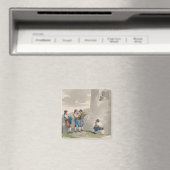 Die Serenade (Lieder der Liebe) (Romantische Szene Magnet (In Situ (Geschirrspüler))