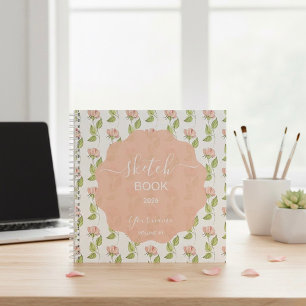 Die serene Rose Notizblock