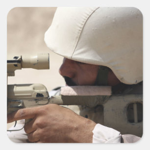 Die sergetischen Sehenswürdigkeiten der irakischen Quadratischer Aufkleber