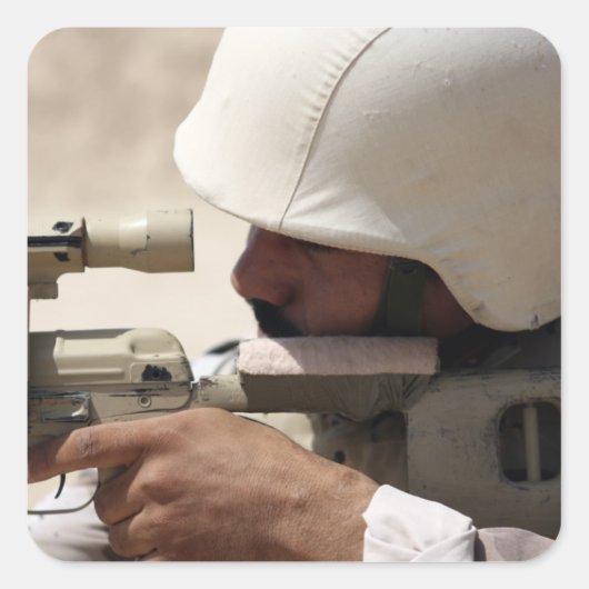 Die sergetischen Sehenswürdigkeiten der irakischen Quadratischer Aufkleber (Vorderseite)