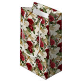 Die Serie Rose und Dragonfly (Design 1) Kleine Geschenktüte (Vorderseite Schrägansicht)