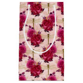 Die Serie Rose und Dragonfly (Design 3) Kleine Geschenktüte (Vorderseite)