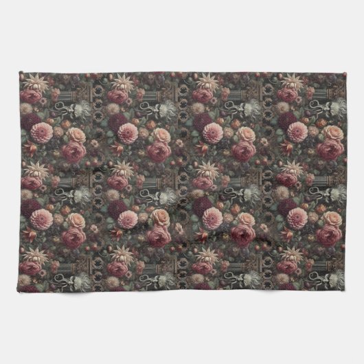 Die Sermon des Bloom-Eaters - gotisch Viktorianisc Geschirrtuch (Horizontal)