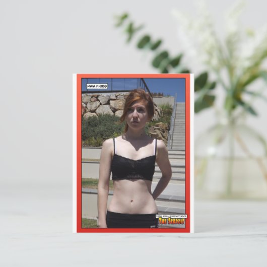 Die serpente Postkarte - Maia (Stehend Vorderseite)