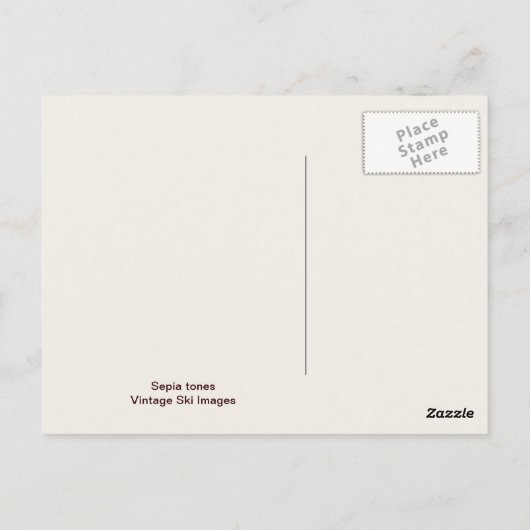 Die Sessel über den Bäumen Postkarte (Rückseite)