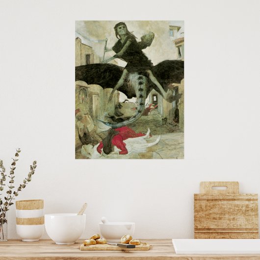 Die Seuche Poster (Küche)