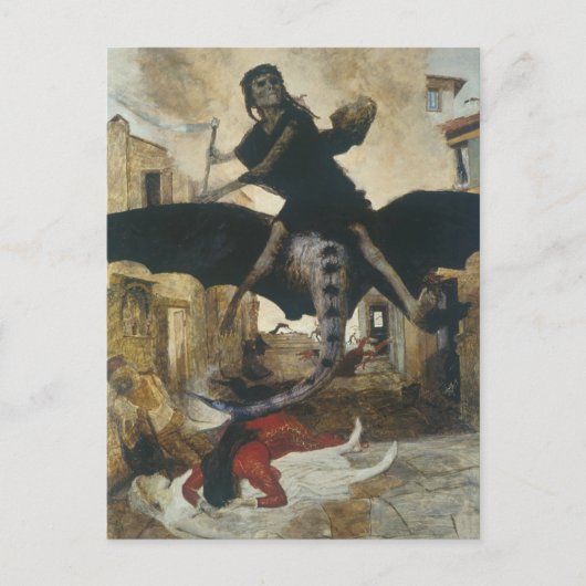 Die Seuche Postkarte (Vorderseite)