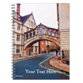 Die Seufzerbrücke - Oxford Notizblock (Vorderseite)