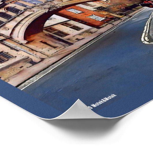 Die Seufzerbrücke - Oxford Poster (Ecke)