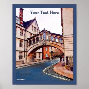 Die Seufzerbrücke - Oxford Poster