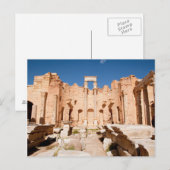 Die Severan Basilica, Leptis Magna, Al Khums 2 Postkarte (Vorne/Hinten)
