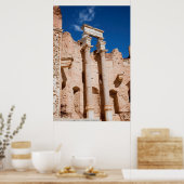 Die Severan Basilica, Leptis Magna, Al Khums Poster (Küche)