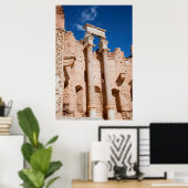 Die Severan Basilica, Leptis Magna, Al Khums Poster (Heimbüro)