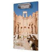Die Severan Basilika, Leptis Magna, Al Khums 2 Klemmbrett (Links)