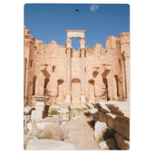 Die Severan Basilika, Leptis Magna, Al Khums 2 Klemmbrett (Rückseite)