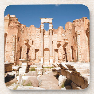 Die Severanische Basilika, Leptis Magna, Al Khums Untersetzer