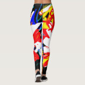 Die sexy Leggings   "städtisches Leben " der (Rückseite)