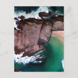 Die Seychellen sind eine Inselgruppe im Feiertagspostkarte