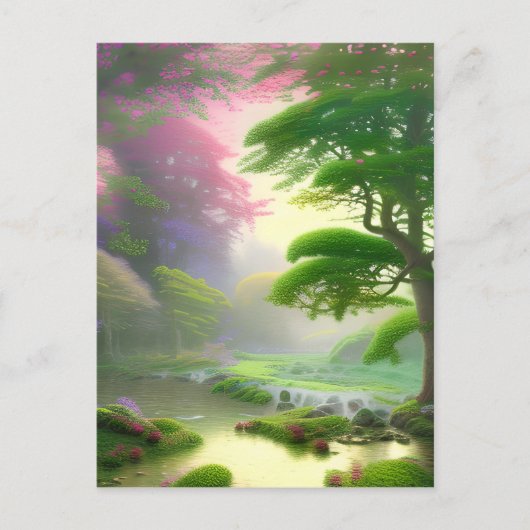 Die Seychellen sind eine Inselgruppe im Postkarte (Vorderseite)