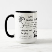 Die Shadow Realms Brenda K Davies-Tasse Tasse (Links)