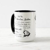 Die Shadow Realms Brenda K Davies-Tasse Tasse (Vorderseite Links)