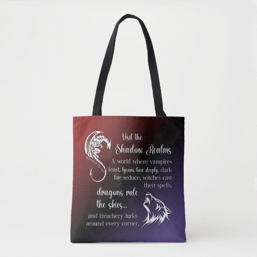 Die Shadow Realms Brenda K Davies Tote Bag Tasche (Vorderseite)