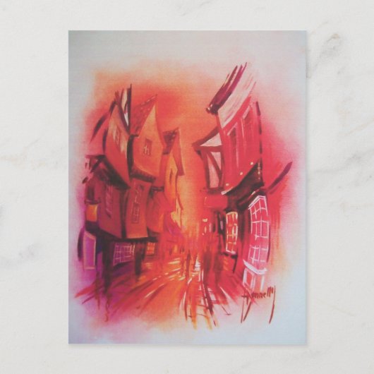 Die Shambles York Post Card Postkarte (Vorderseite)