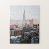 Die Shard in London, England Sunset Urban Panorama Puzzle (Vertikal)