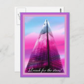 Die Shard in London Postkarte (Vorne/Hinten)