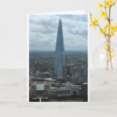 Die Shard, London Karte (Gelbe Blume)