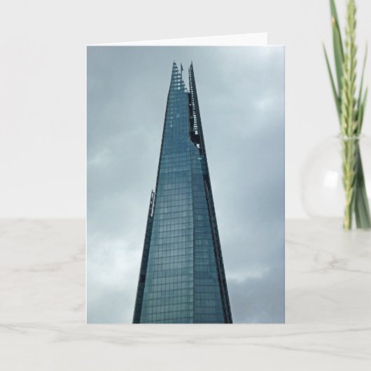 Die Shard, London Karte (Vorderseite)