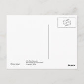 Die Shard, London Postkarte (Rückseite)