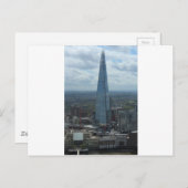 Die Shard, London Postkarte (Vorne/Hinten)