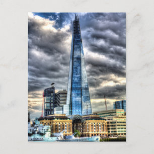 Die Shard und H.M.S Belfast Postkarte