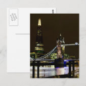 Die Shard- und Tower-Brücke Postkarte (Vorne/Hinten)