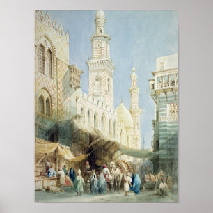 Die Sharia El Gohargiyeh, Kairo Poster