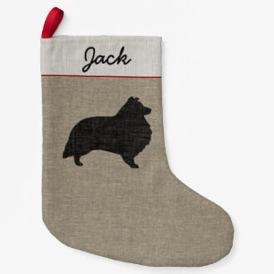 Die Sheltie Kleiner Weihnachtsstrumpf