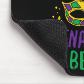 Die Shenanigans gelassen Jester Funny Mardi Gras Mousepad (Ecke)