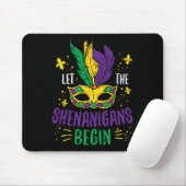 Die Shenanigans gelassen Jester Funny Mardi Gras Mousepad (Mit Mouse)