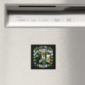 Die Shenanigans ließ Funny Trump St Patricks Magnet (In Situ (Geschirrspüler))