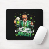 Die Shenanigans ließ Funny Trump St Patrick's Mousepad (Mit Mouse)