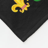 Die Shenanigans ließ Mardi Gras 5 Fleecedecke (Ecke)