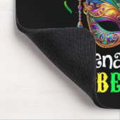 Die Shenanigans ließ Mardi Gras Maske Kinder Männe Mousepad (Ecke)
