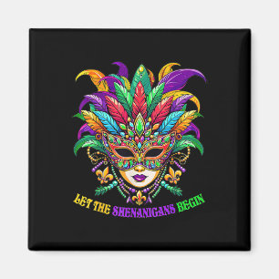 Die Shenanigans ließ Mardi Gras Womens Magnet