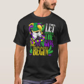 Die Shenanigans ließ Masquerade Mardi Gras T-Shirt (Vorderseite)