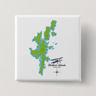 Die Shetland Islands-Karte Button