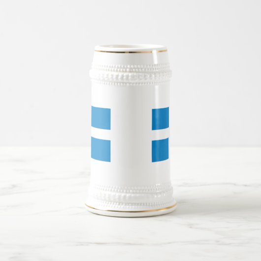 Die Shetlandinseln-Flagge Bierglas (Mittel)