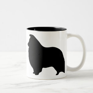 Die Shetlandinseln-Schäferhund-Gang Zweifarbige Tasse