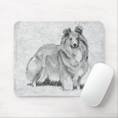 Die Shetlandinseln-Schäferhund Mousepad (Mit Mouse)