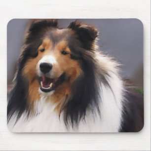 Die Shetlandinseln-Schäferhund Sheltie Geschenke Mousepad